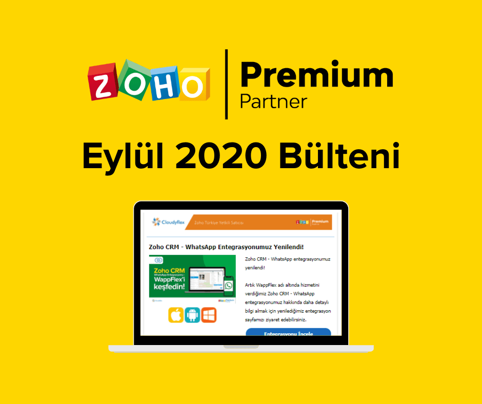 2020 Eylül Zoho Türkiye Bülteni